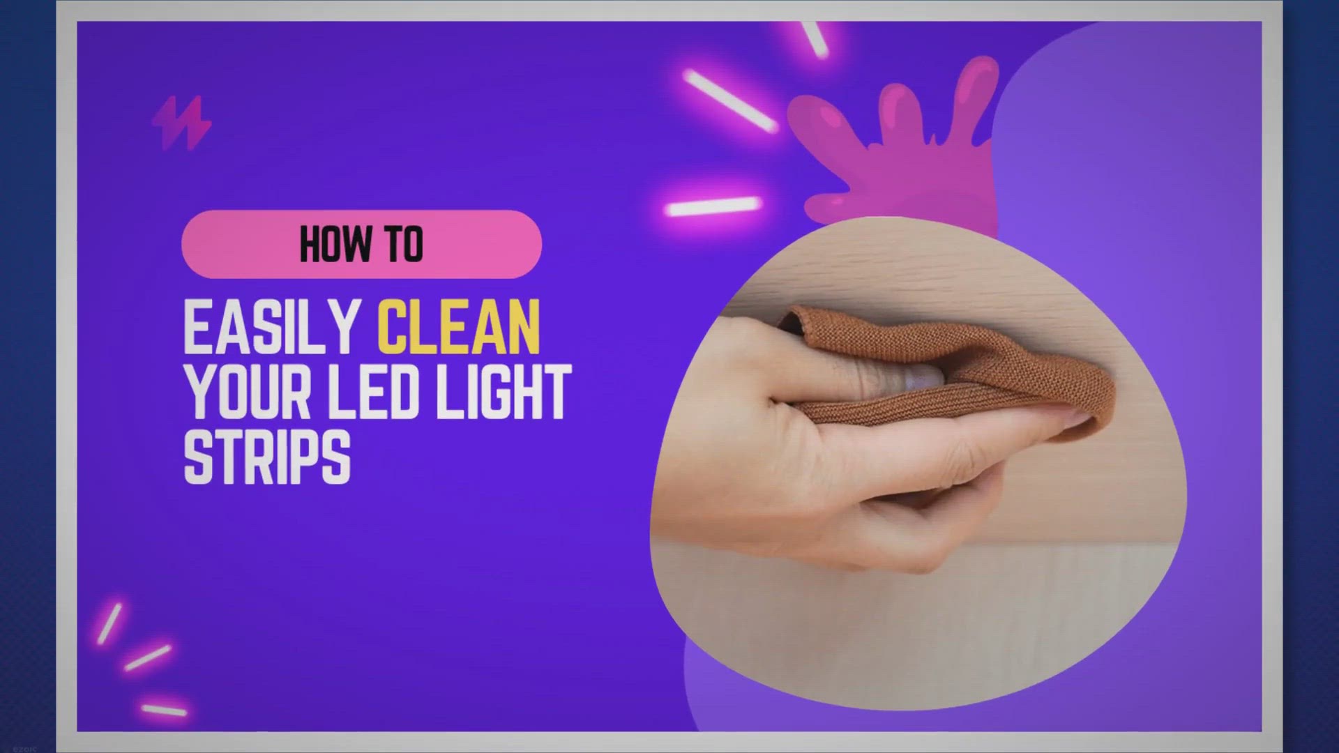 Video thumbnail for How To Clean LED Light Strips in 2022
