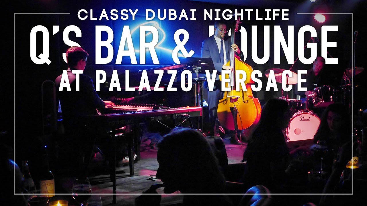 Video thumbnail for Dubai's Most Classy Night Out: Live Music at Quincy Jones Bar! (Palazzo Versace Hotel)