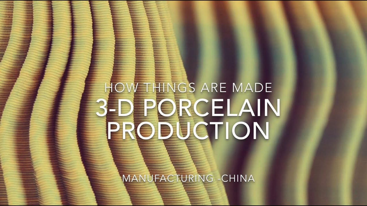 'Video thumbnail for Making 3-D Porcelain'