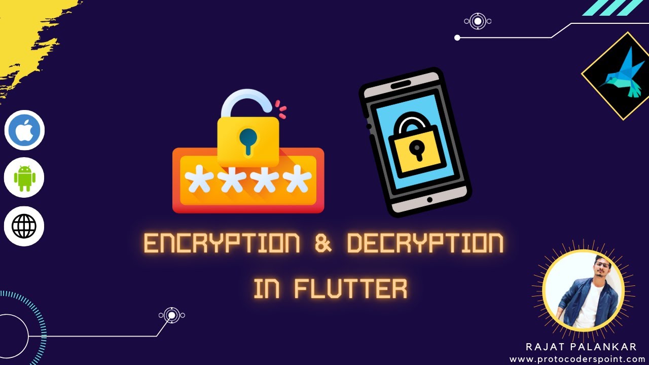 How to encrypt password in flutter - Encrypt Decrypt example using ...
