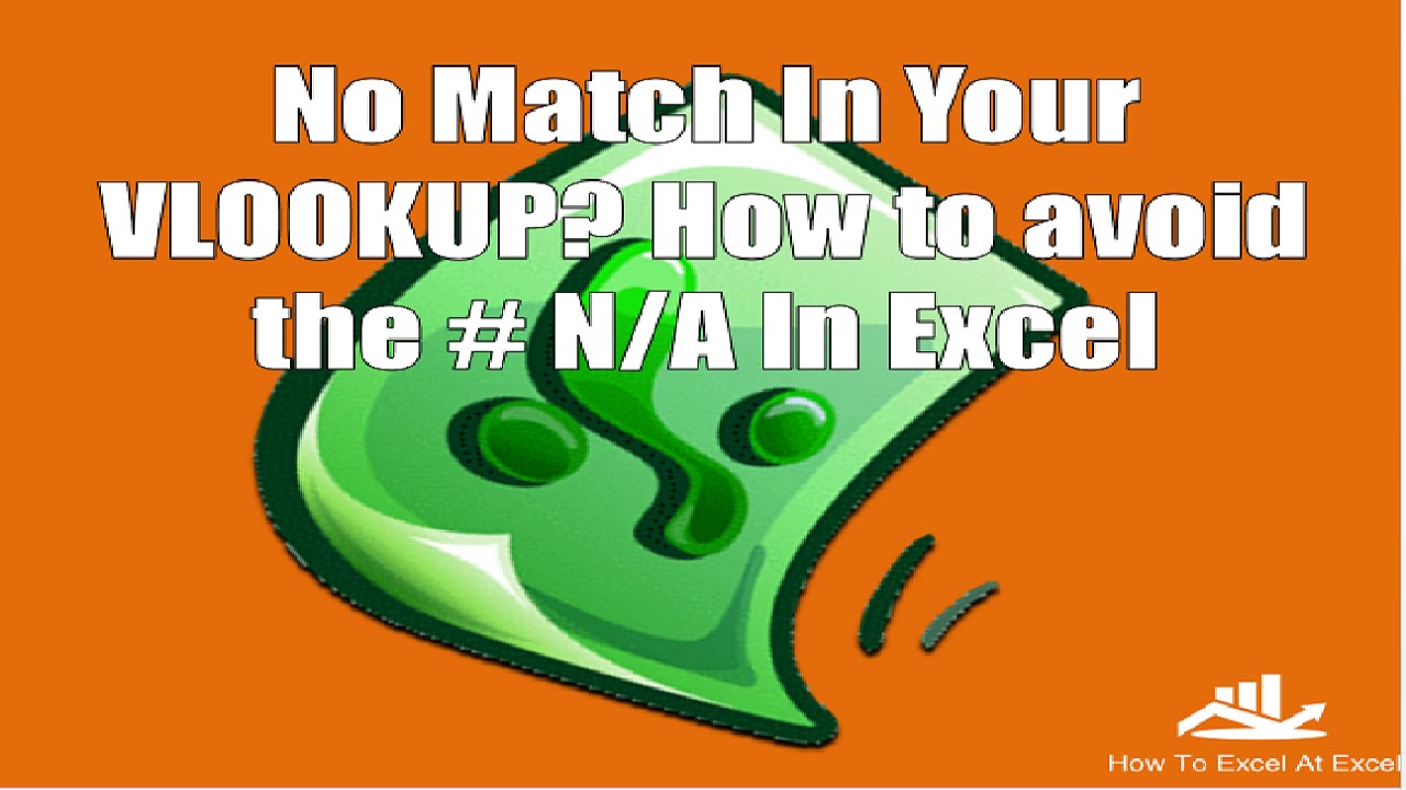 Video thumbnail for Avoid The #NA Error in the VLOOKUP Formula