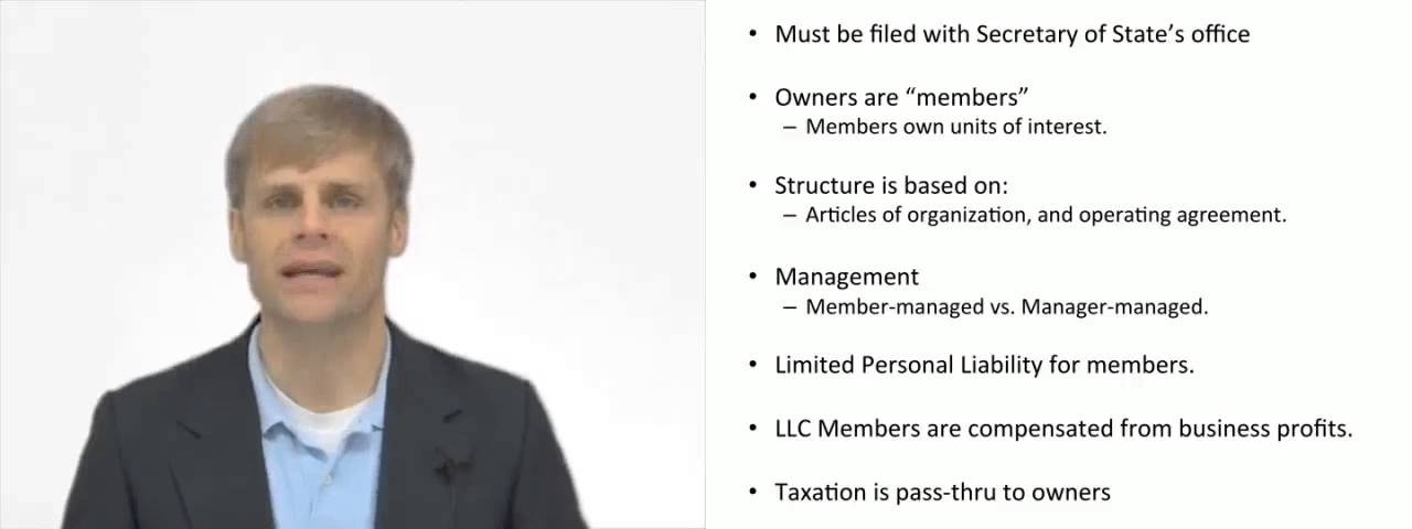 'Video thumbnail for Limited Liability Company'