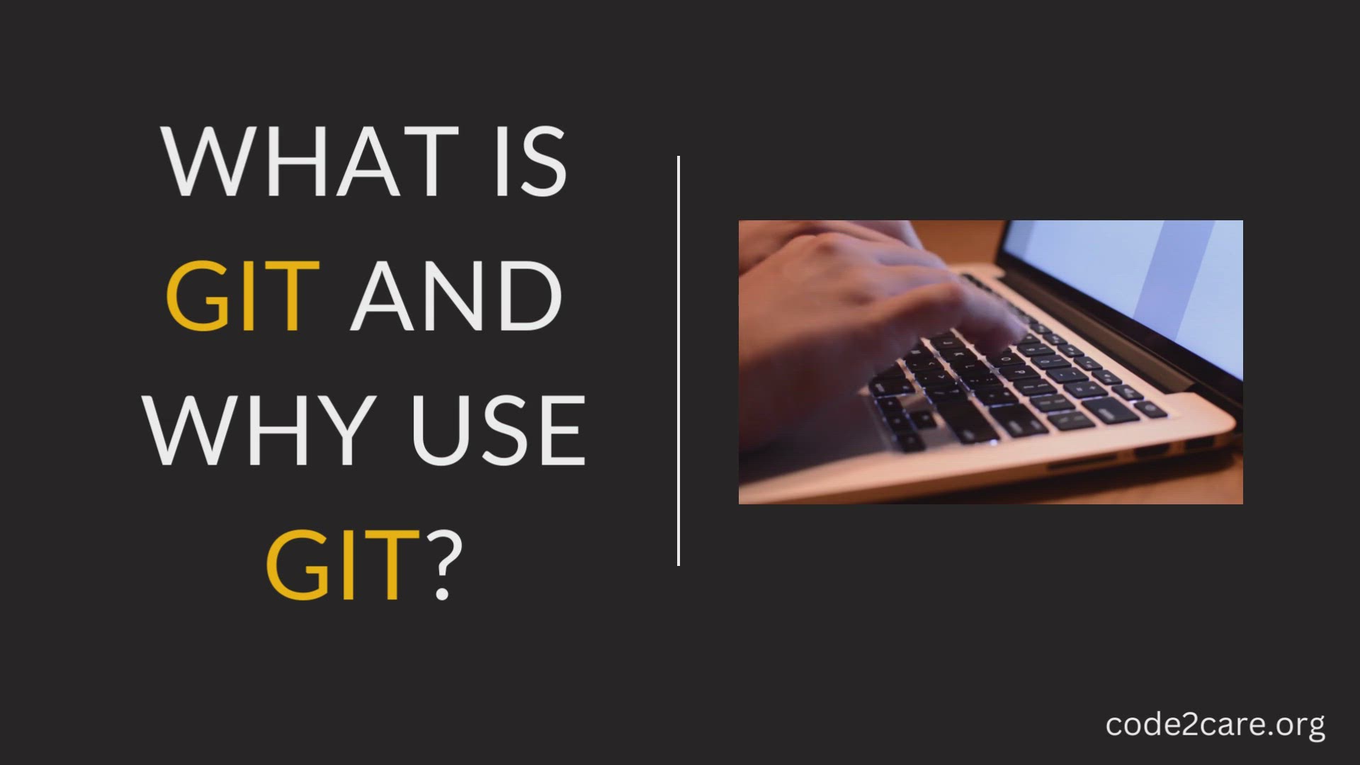 'Video thumbnail for What is Git and Why to use it - Desktop Version'