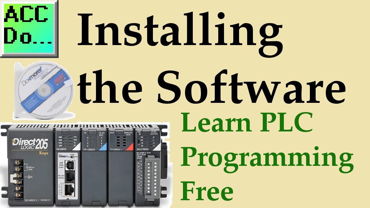 'Video thumbnail for Learn PLC Programming - Free - Installing the Software (Updated)'