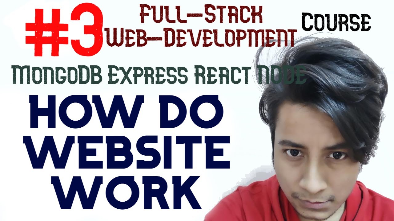 'Video thumbnail for How do Website Work? Full-Stack Web-Development Course #3'