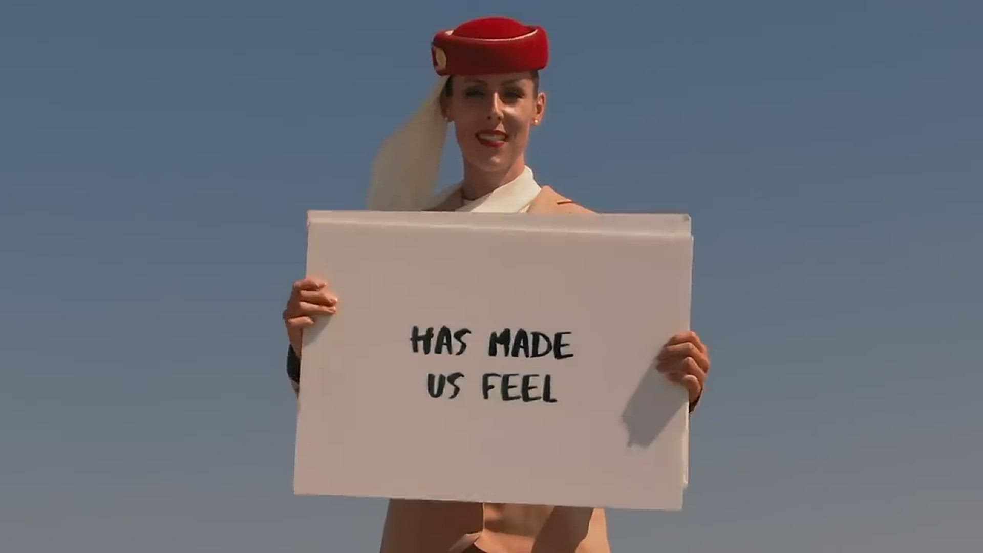 Video thumbnail for Woman Standing at the top of Burj Khalifa | Burj Khalifa ad