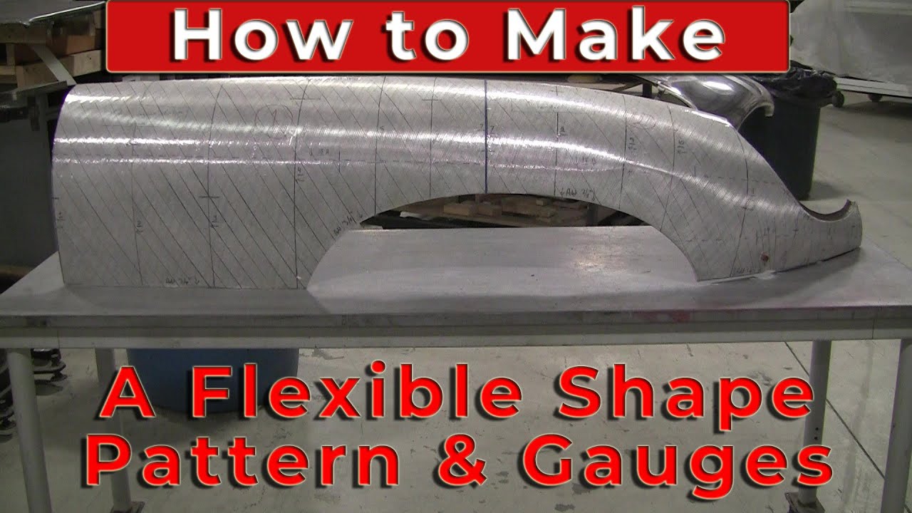 Video thumbnail for Metal Fabrication: How to make a Flexible Shape Pattern and Gauges