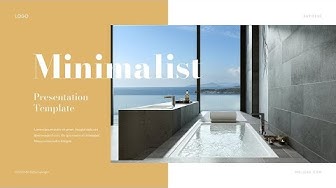 'Video thumbnail for Free Minimalist PPT Template by Mslides'