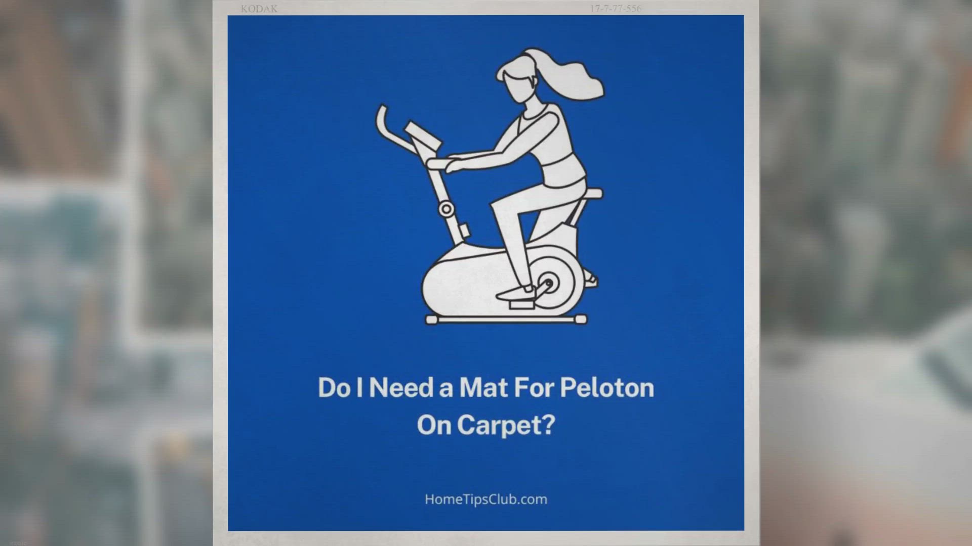 Video thumbnail for Do I Need a Mat For Peloton On Carpet?