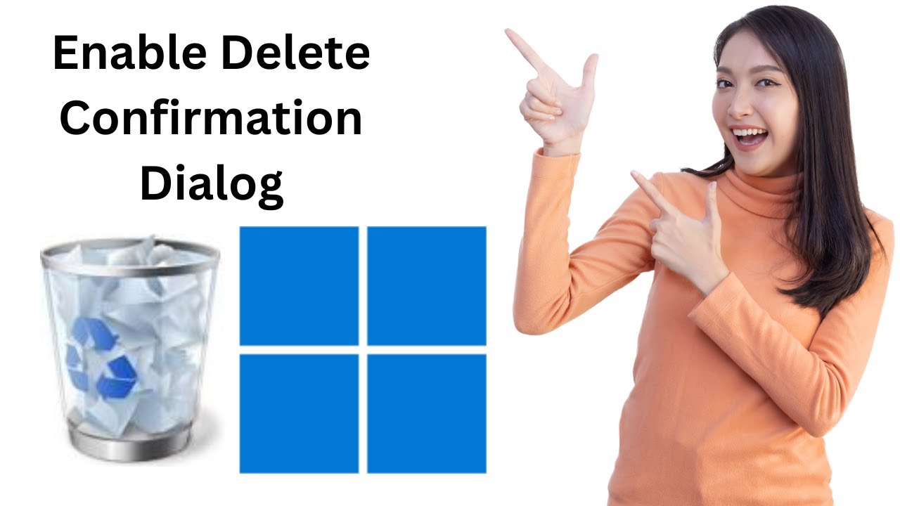 'Video thumbnail for How to Enable the Delete Confirmation Dialog in Windows 11'
