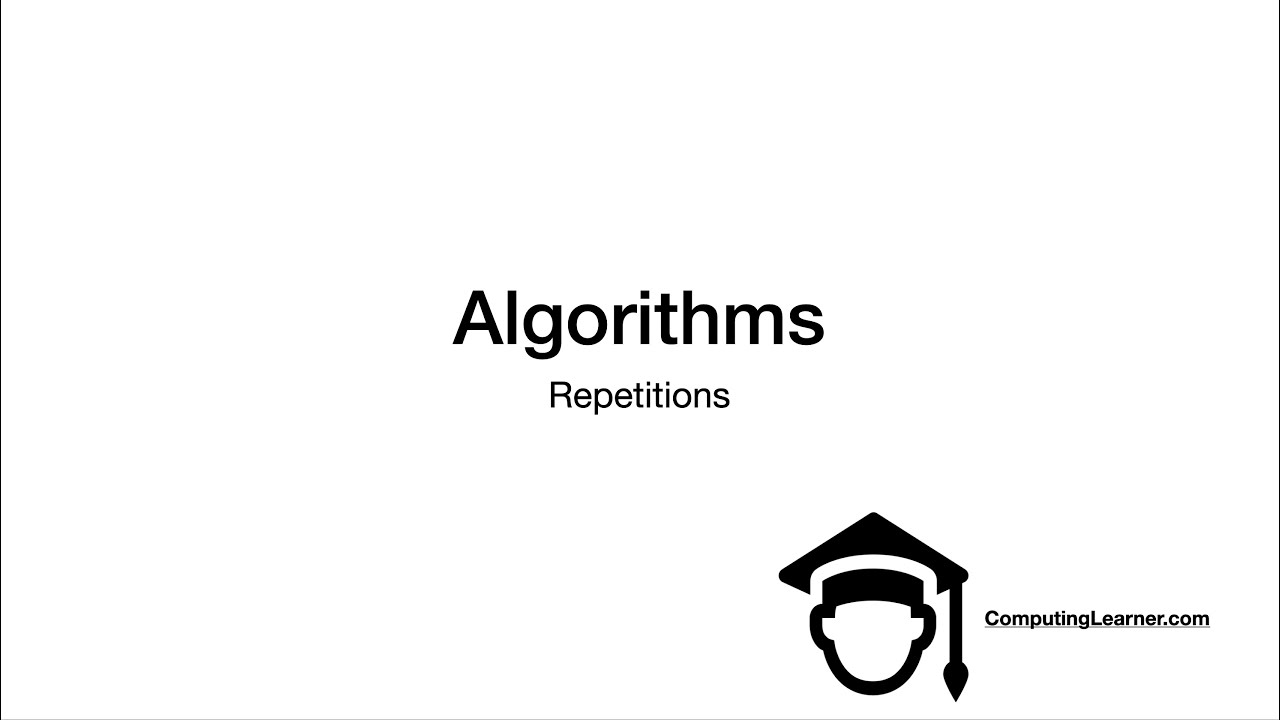 Video thumbnail for 3- Algorithms III:  repetitions