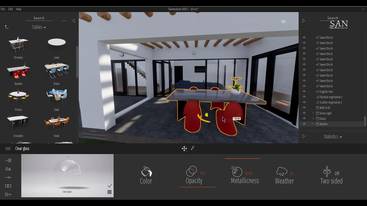Video thumbnail for 3 BedroomHouse Render Twinmotion 2020.1