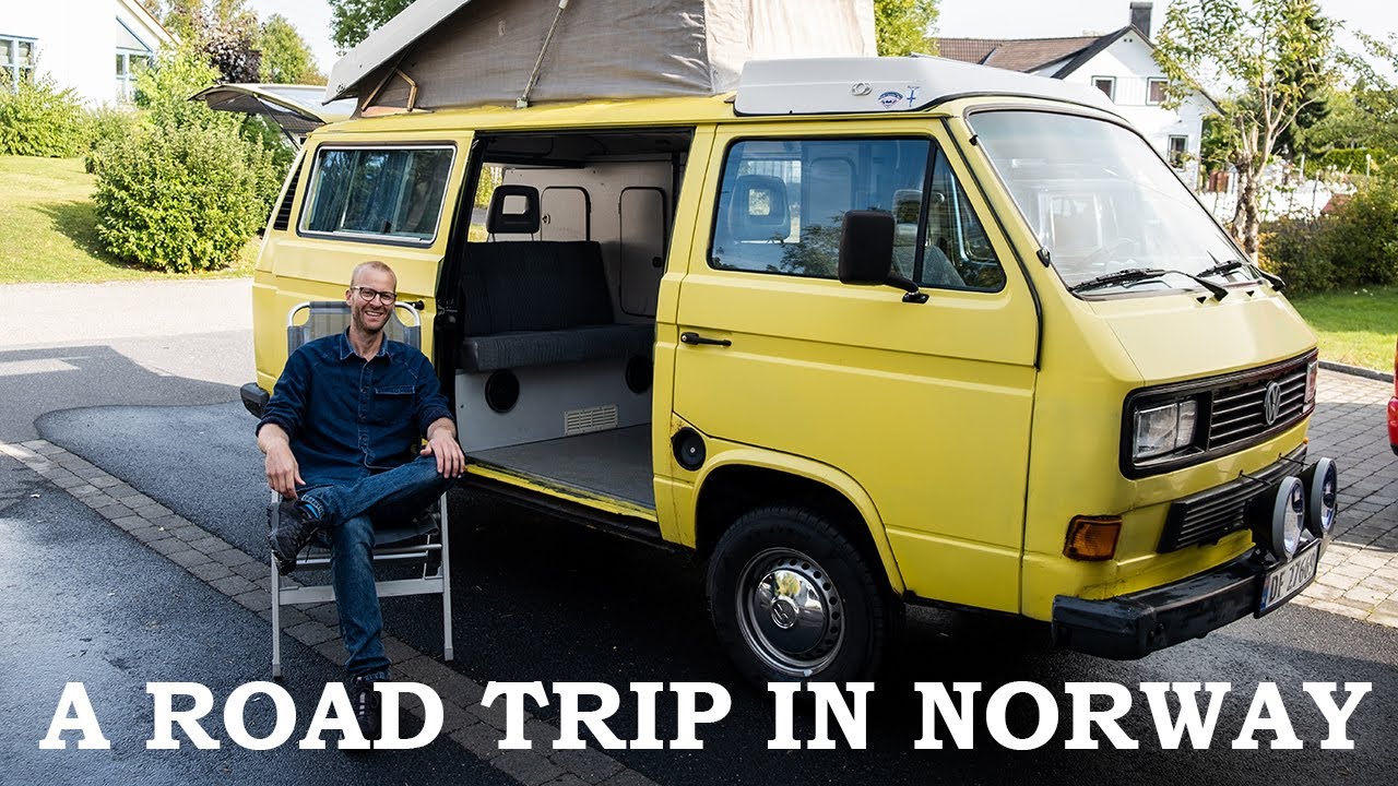 'Video thumbnail for A Road trip in Norway with a Volkswagen T3 Camper Van - Part 1'