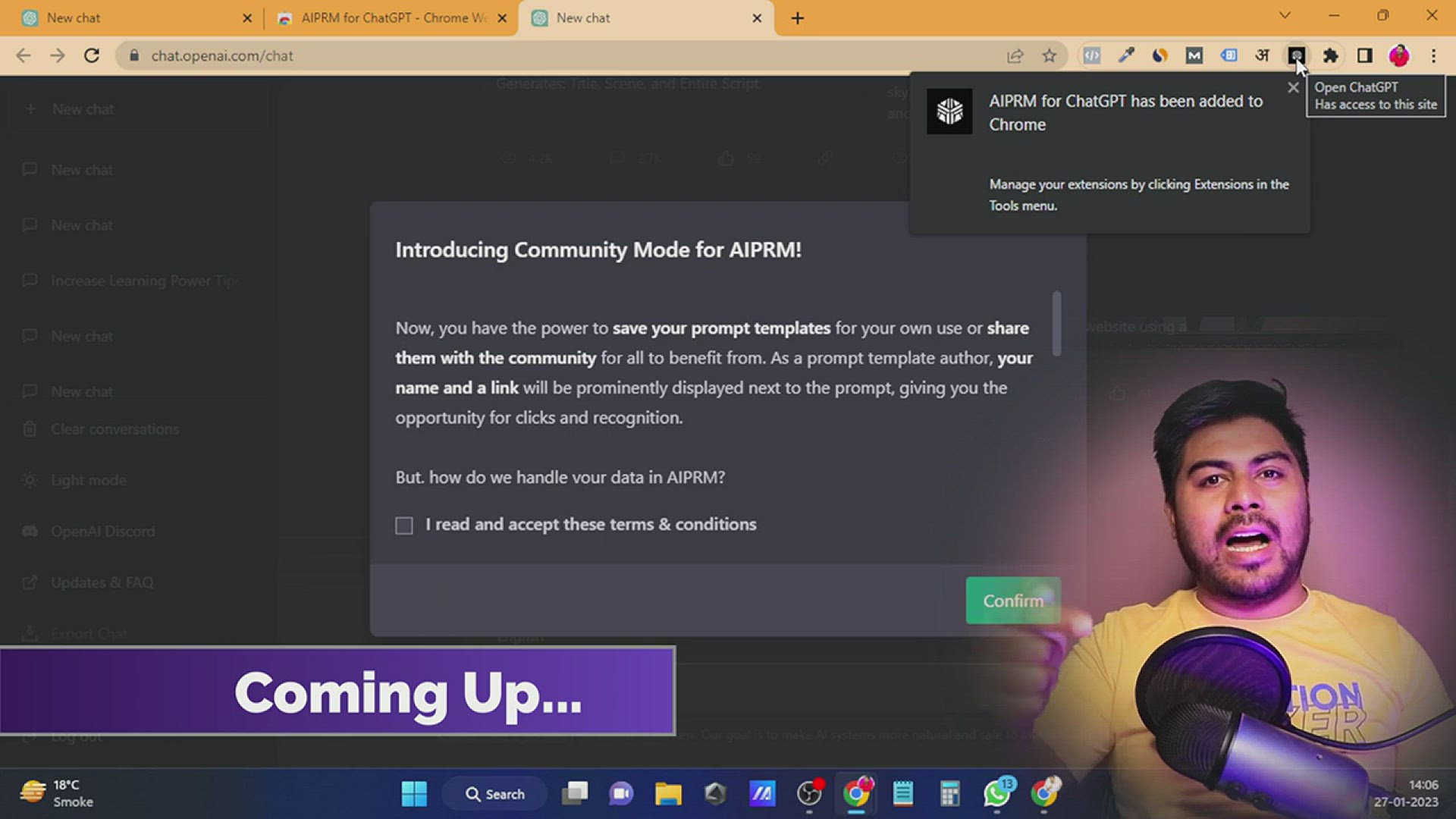Video thumbnail for Use Chat GPT for SEO - 100% Free ChatGPT chrome extension - Keyword Research by Chat GPT