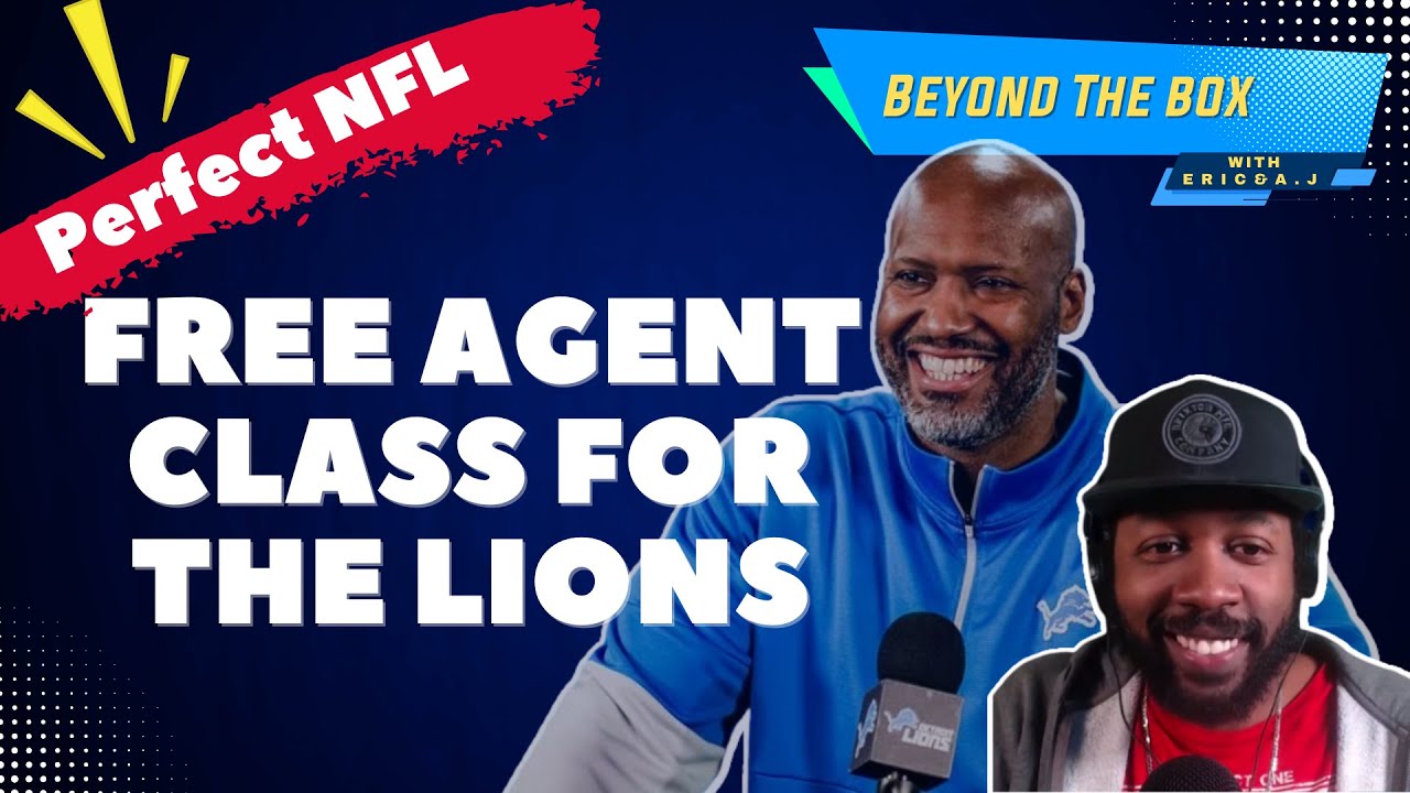 Video thumbnail for The Perfect NFL Free agent class for the Detroit Lions