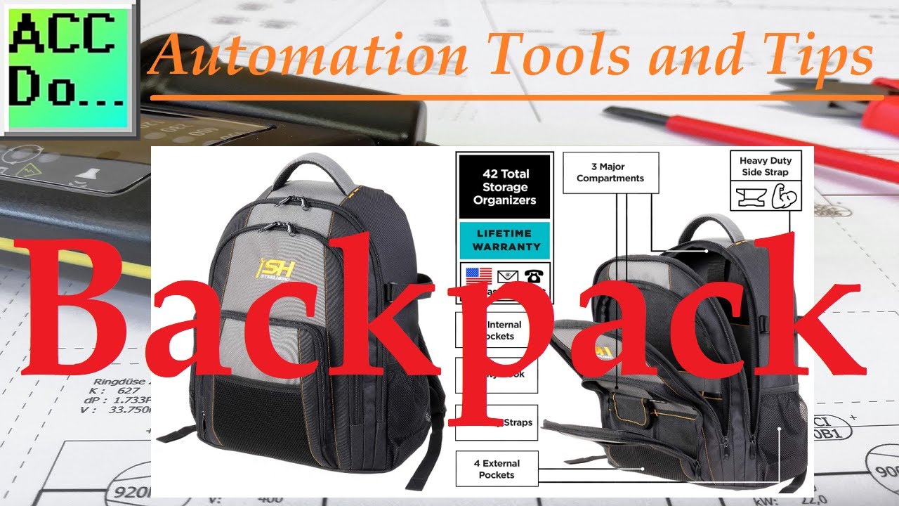 'Video thumbnail for Automation Tools - Backpack'