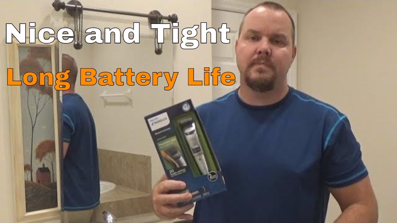 Video thumbnail for Review Philips Norelco Beard trimmer Series 3500, 20 built-in length settings, QT4018/49