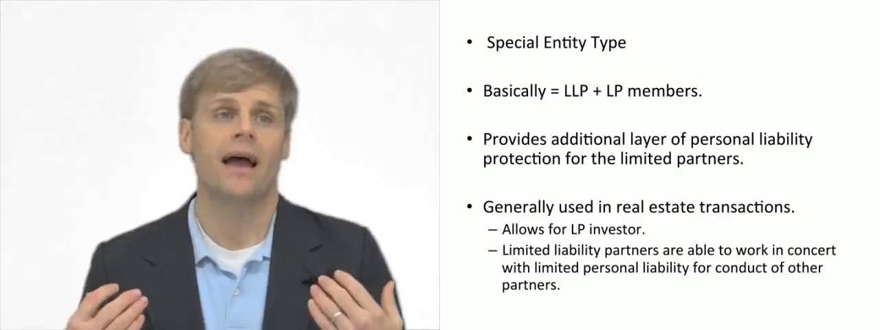 'Video thumbnail for Limited Liability Limited Partnership'