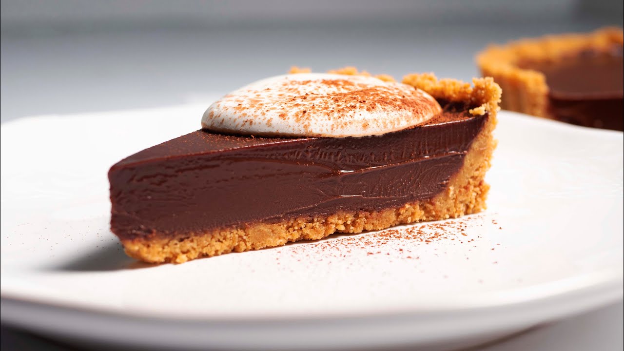 Video thumbnail for No-bake Chocolate Tart