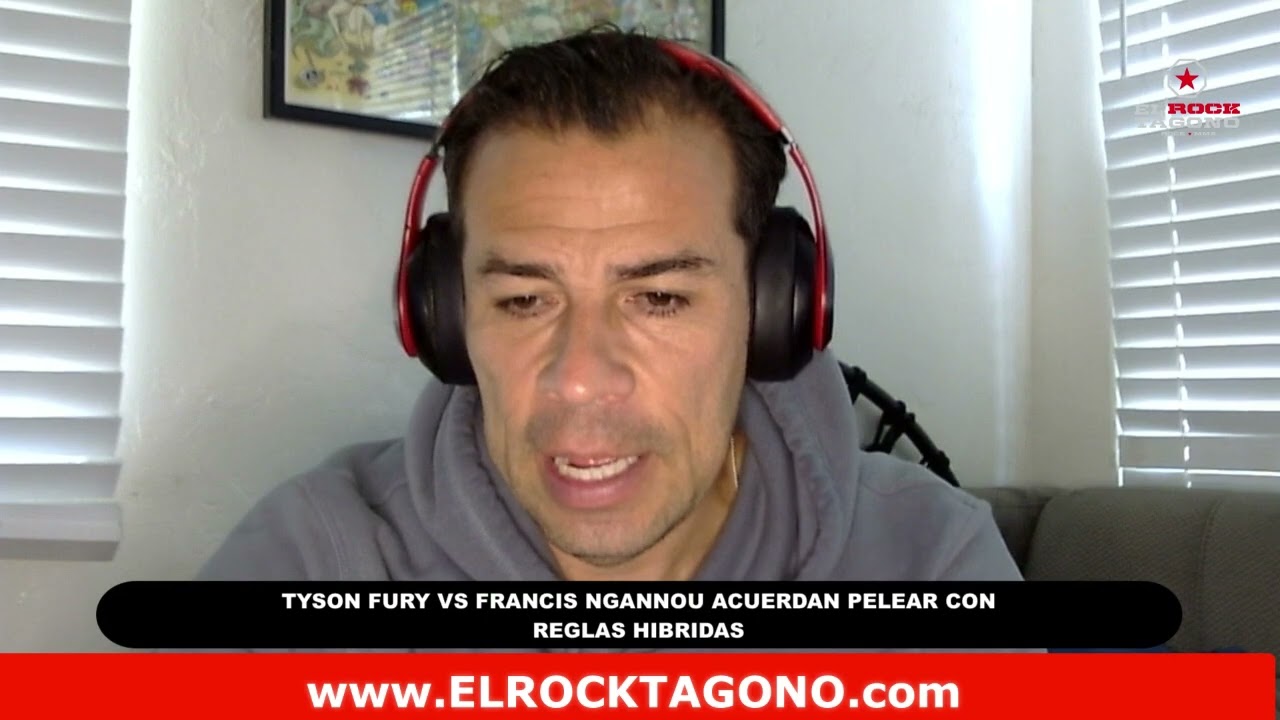 Video thumbnail for TYSON FURY vs FRANCIS NGANNOU: CON REGLAS HIBRIDAS Y GUANTES DE MMA
