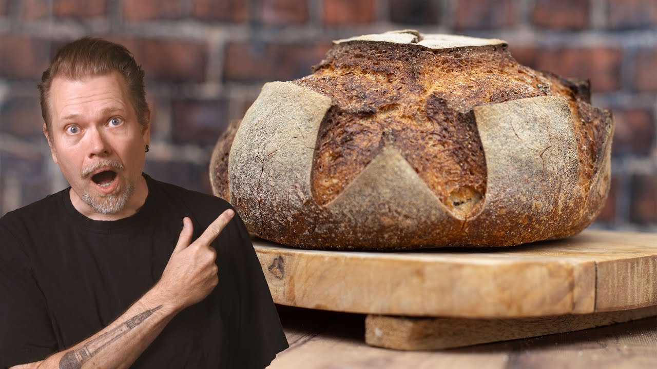 Video thumbnail for Foodgeek Master Recipe for Artisan Sourdough Bread | Foodgeek Baking