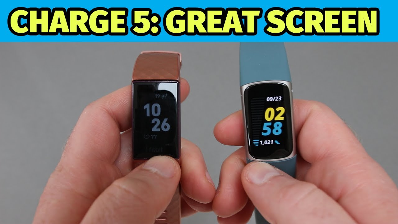 Video thumbnail for @Fitbit Charge 5 has an awesome screen