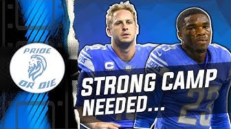 Video thumbnail for Pride or Die: These Lions Players NEED to have a Strong Training Camp