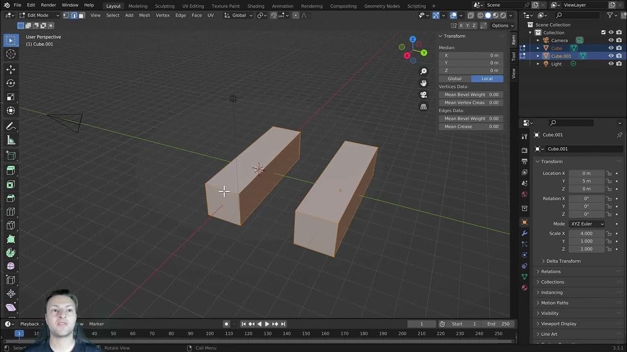 Video thumbnail for Blender Tutorial - How And Why We Apply Our Transforms