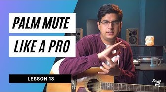 Video thumbnail for How To Palm Mute Guitar | Lesson 13