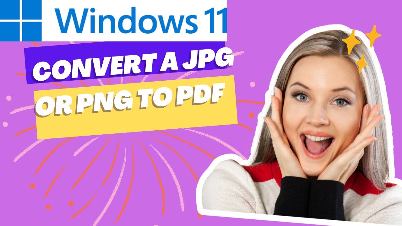 'Video thumbnail for How to Convert a JPG or PNG to PDF on Windows 11'