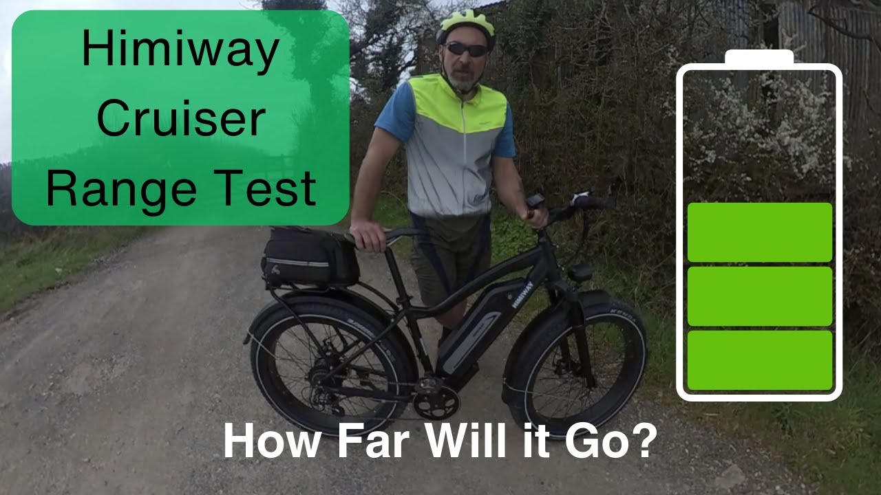 Video thumbnail for Himiway Cruiser Range Test: How Far Will it Go?