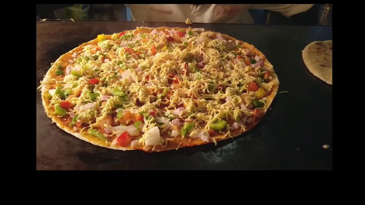 Video thumbnail for Making of Bahrain's Popular Pizza Dosa at Ashas - Team Simple Food & reviews