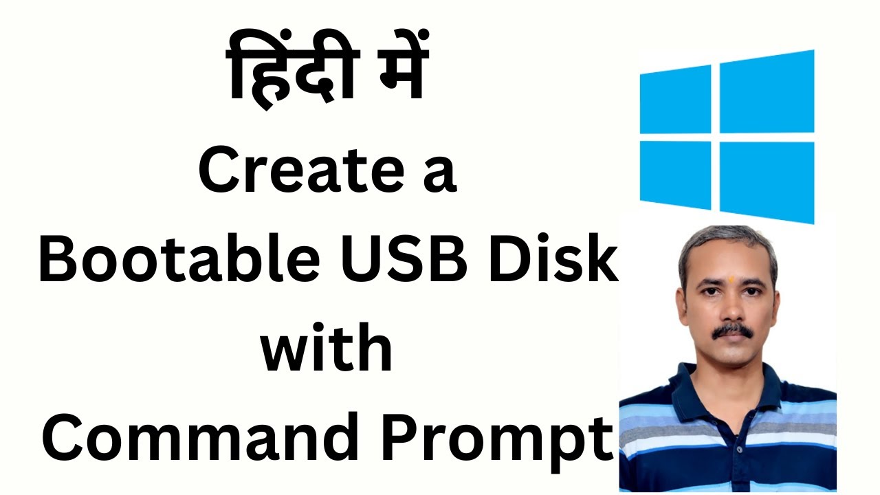 'Video thumbnail for How to Create a Bootable Windows 10 USB Disk using Command Prompt?'