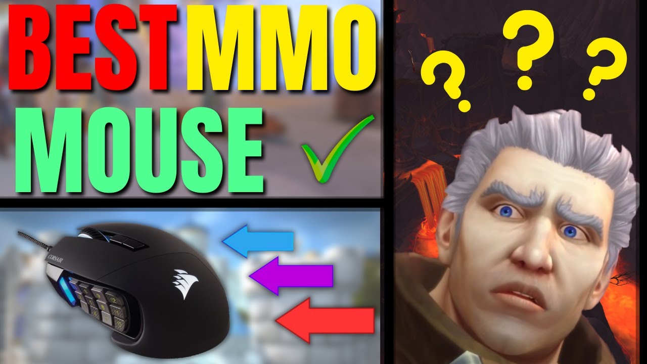 Video thumbnail for Best MMORPG Gaming Mouse | Corsair Scimitar Review