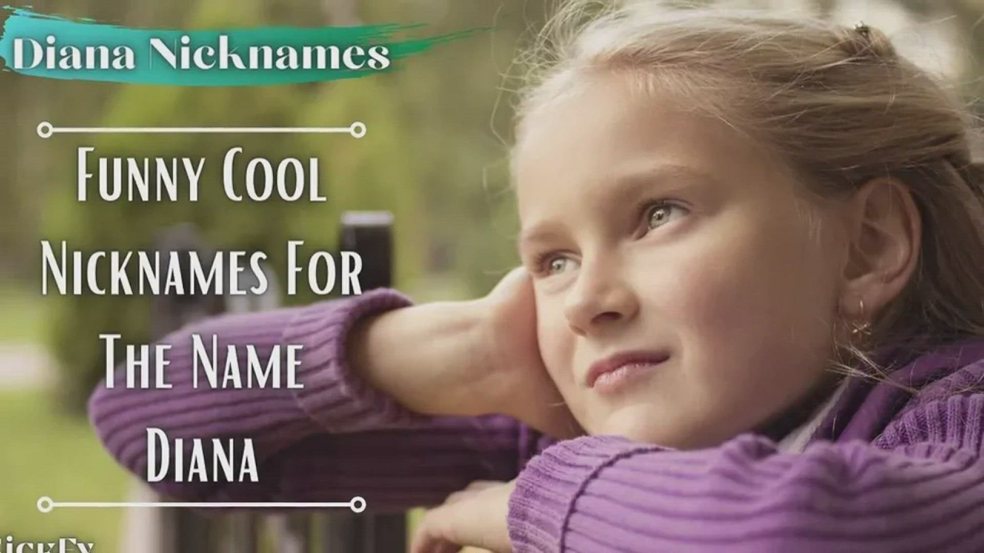 'Video thumbnail for Diana Nicknames | 77+ Funny Cute Nicknames For Diana'