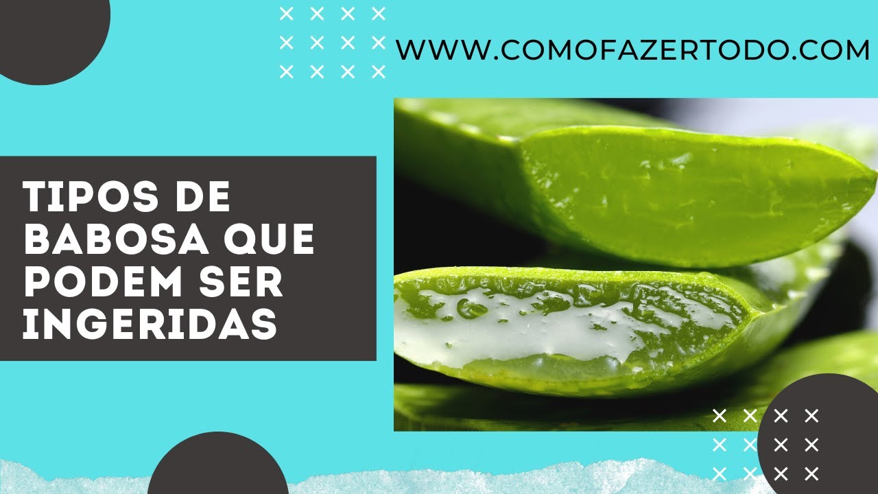 Video thumbnail for Tipos de Babosa que Podem Ser Ingeridas - Guia