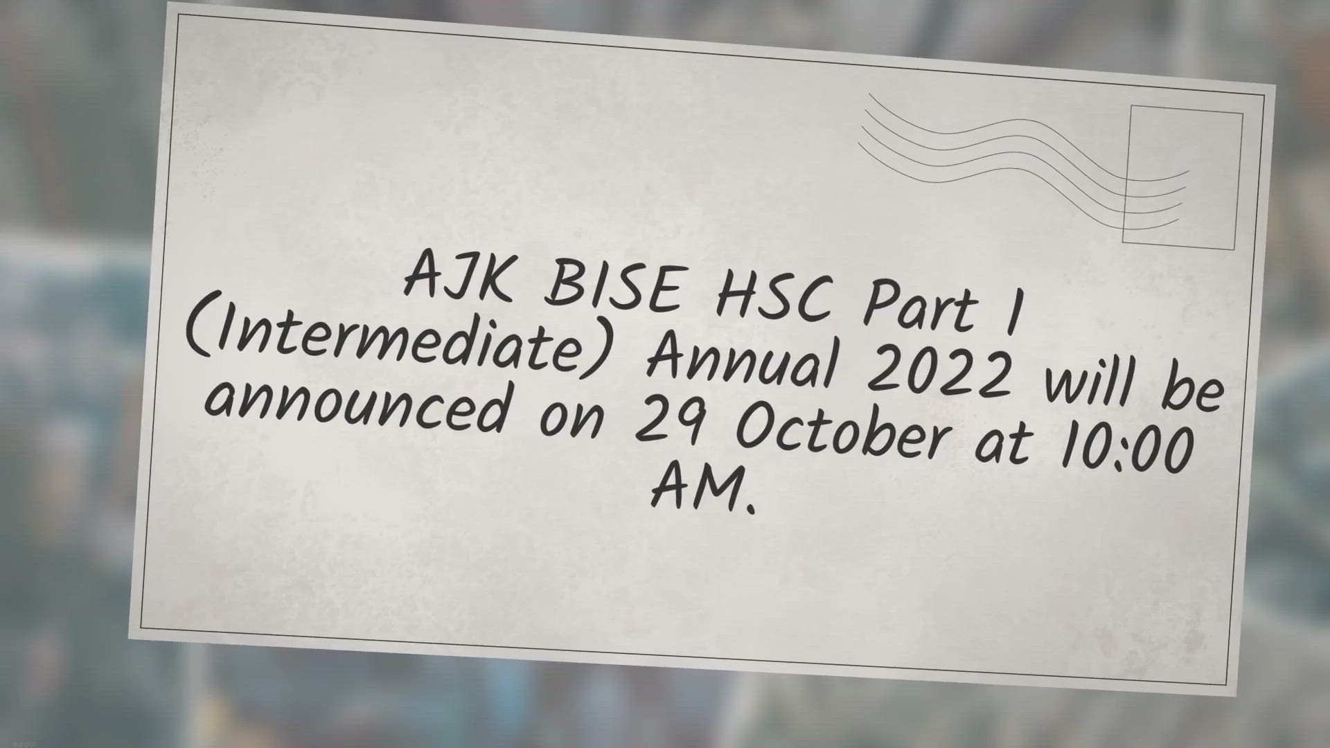 Video thumbnail for AJK BISE Result 2022 Mirpur Board Check Online