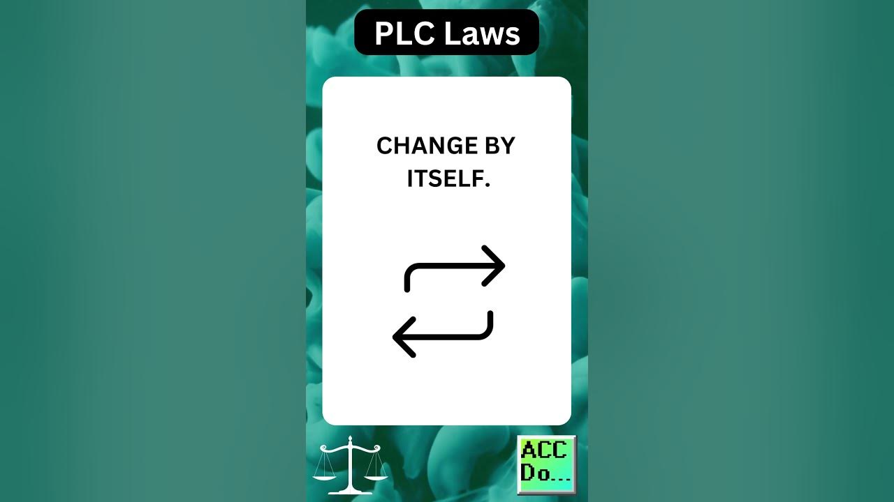 'Video thumbnail for PLC Laws #22 - PLC LOGIC CAN NOT CHANGE...'