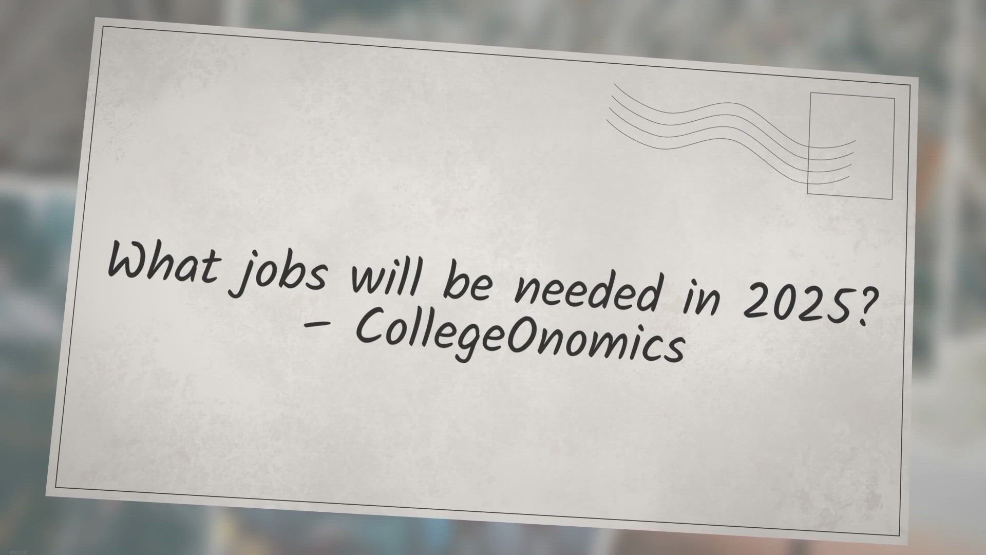 Video thumbnail for What jobs will be needed in 2025? – CollegeOnomics