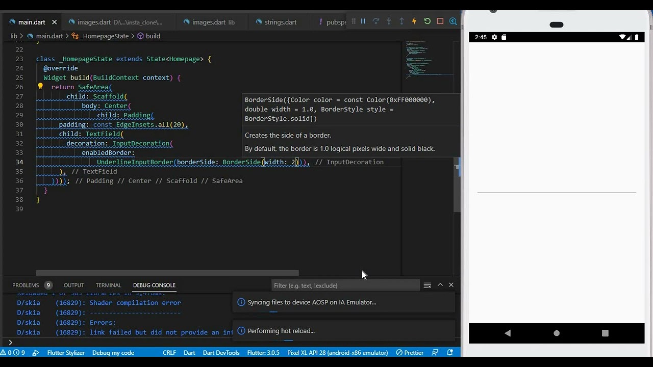 'Video thumbnail for Flutter Textfield Enabled Border Width Customization | Flutter Tutorial | Flutter Widgets'