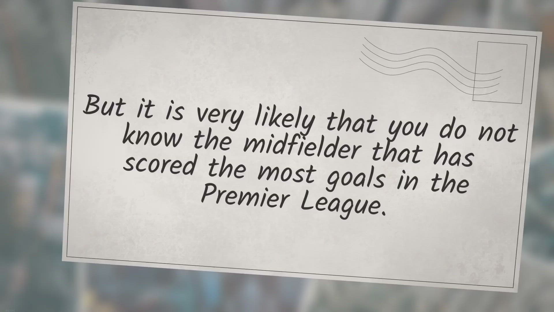 Video thumbnail for Most goals scored by a midfielder in the premier league