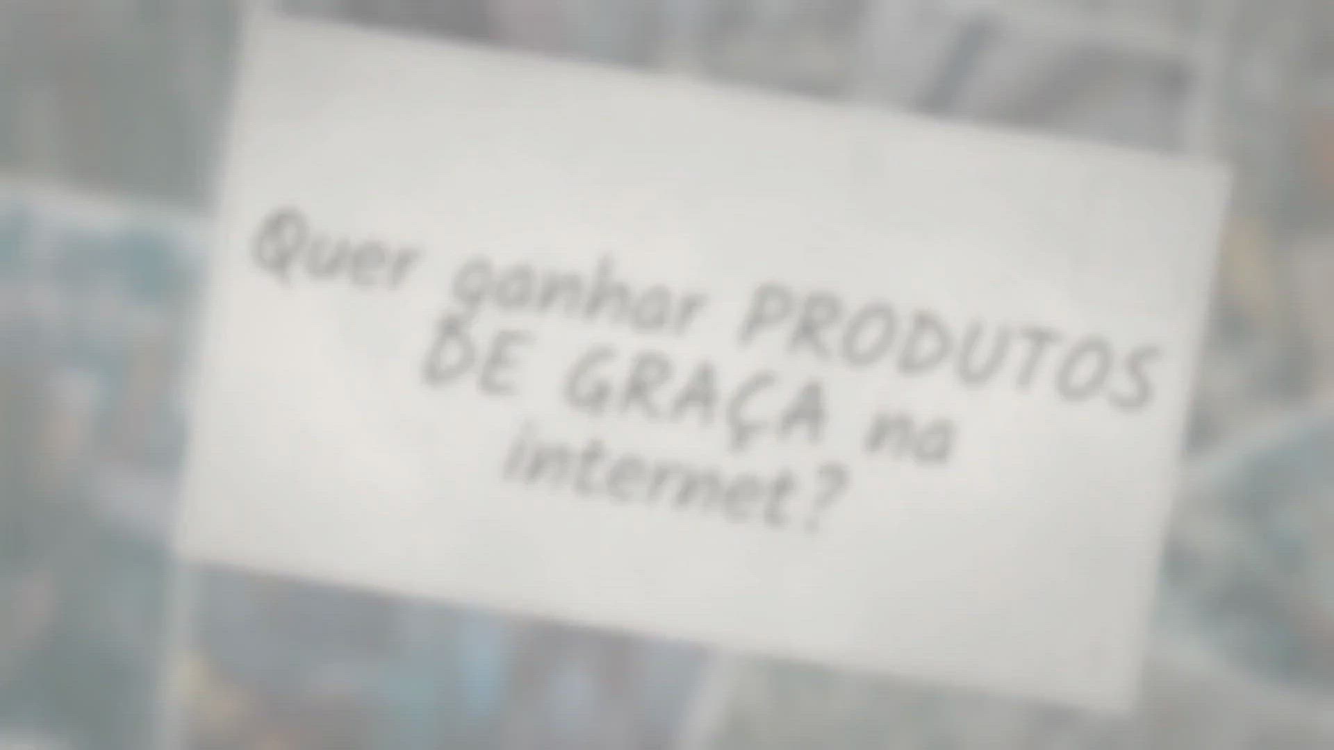 Video thumbnail for Como GANHAR produtos DE GRAÇA?