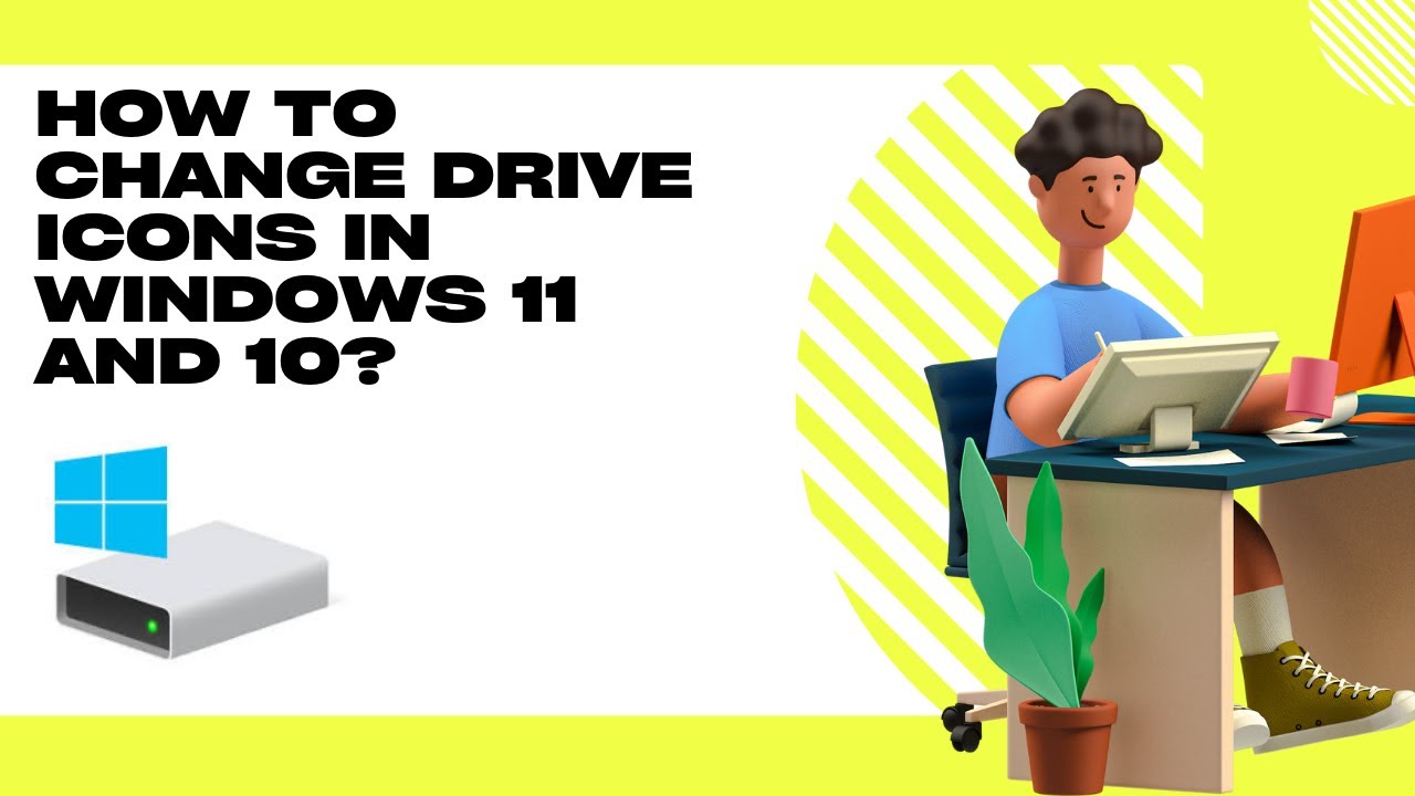 'Video thumbnail for How to Change Drive Icons in Windows 11 and 10?'