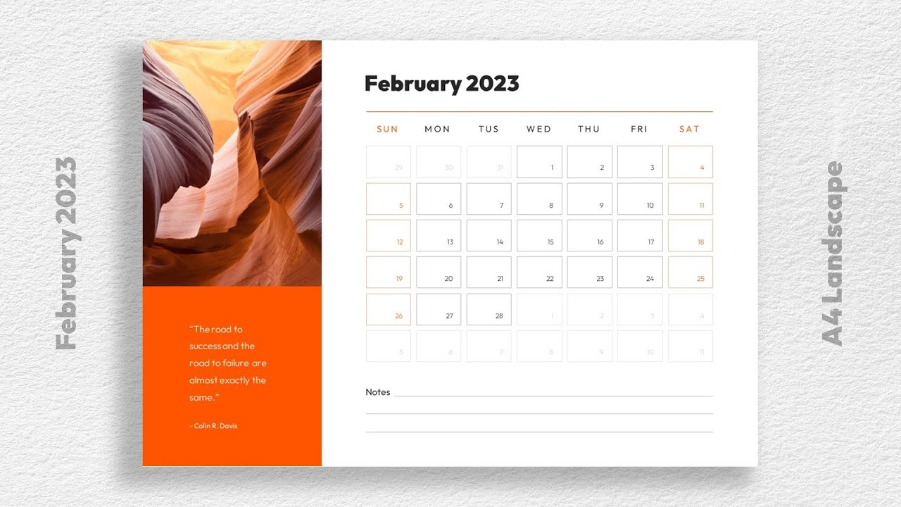'Video thumbnail for Printable February 2023 Calendar Template Free Download'