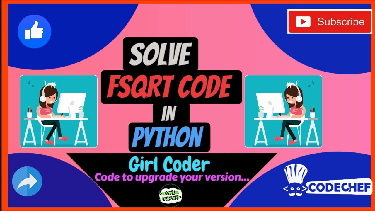 Video thumbnail for FSQRT |  Codechef  |  Python