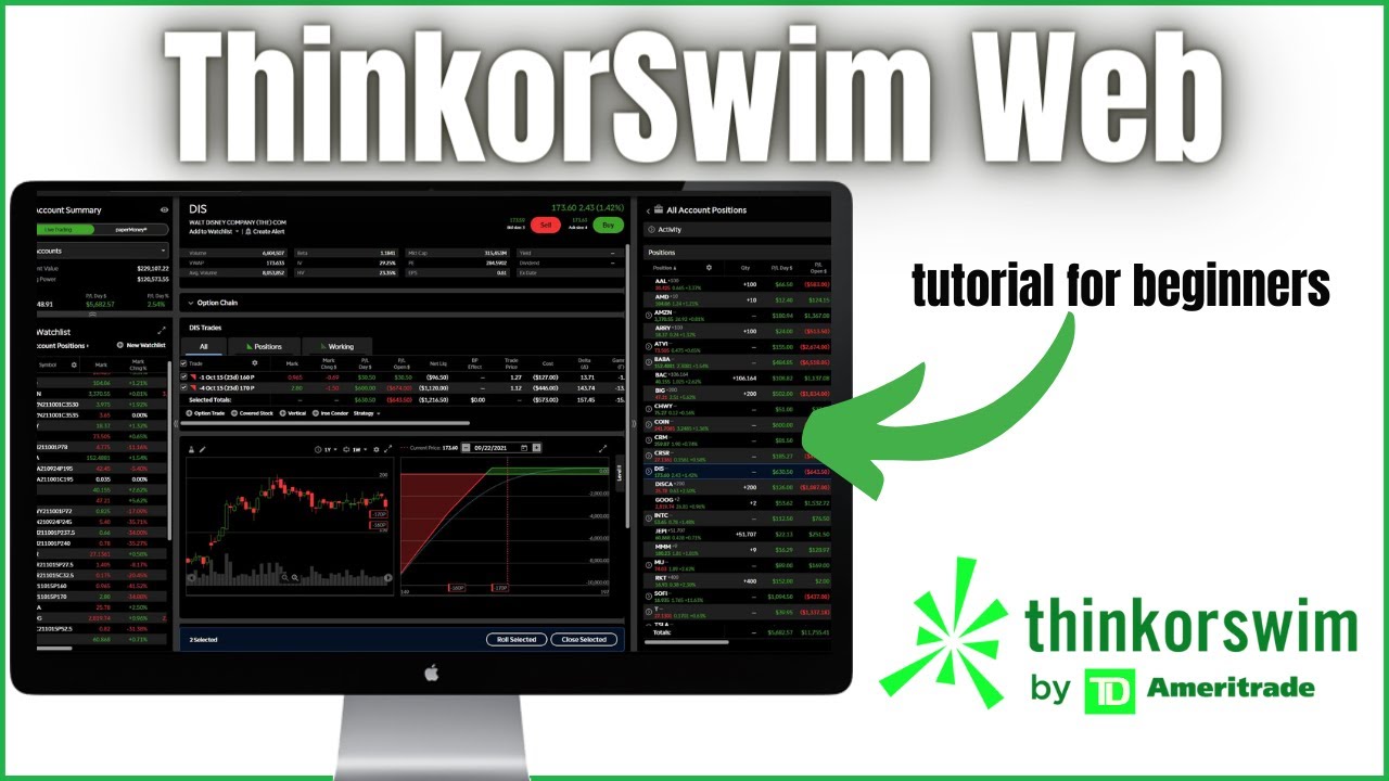 'Video thumbnail for ThinkorSwim Web Tutorial for Beginners | TOS Web'