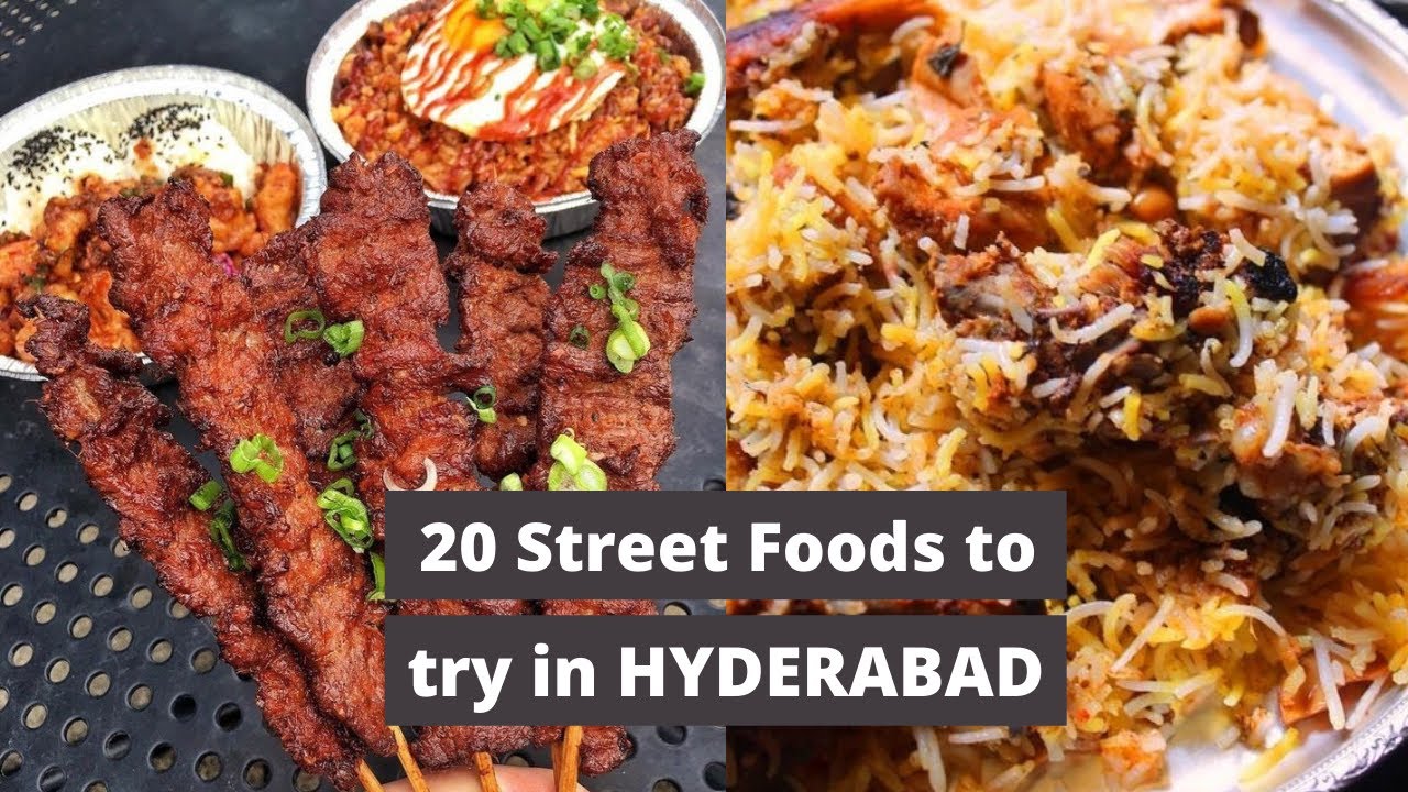 'Video thumbnail for 20 Hyderabad Street Food | Phirni, Irani Chai, Haleem and more'