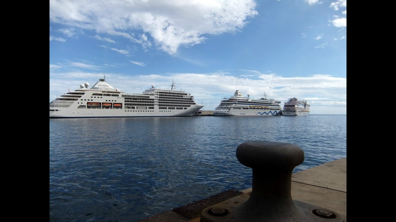 'Video thumbnail for Kreuzfahrtschiffe auf La Palma'