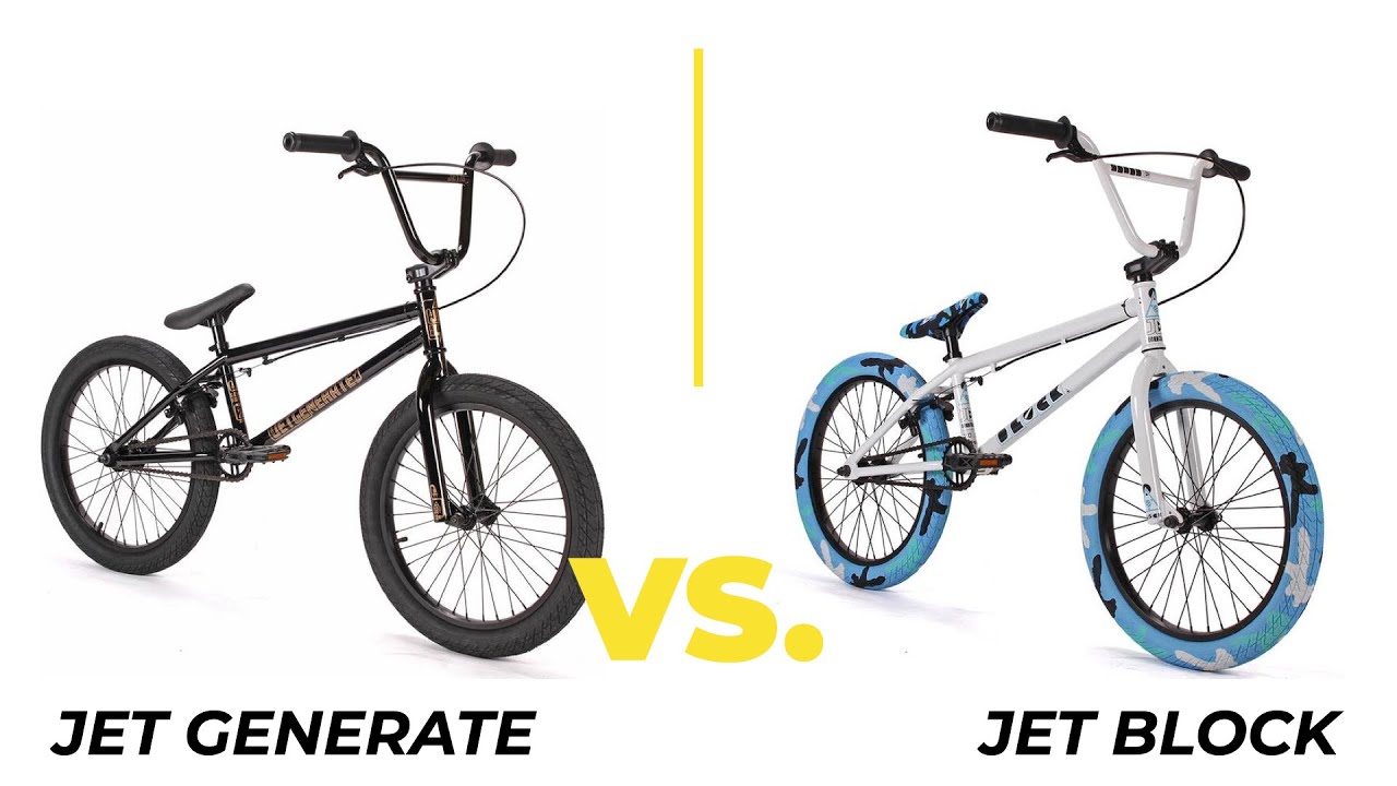 Video thumbnail for Jet Generate VS. Jet Block - UNDER $400 BMX BIKES (Comprehensive Comparison)