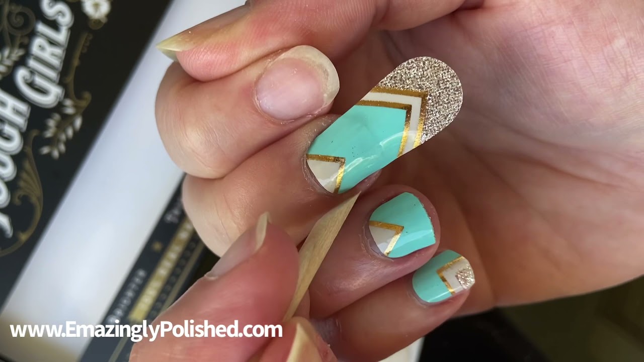 Video thumbnail for Trying Tough Girls nail wraps for the first time!